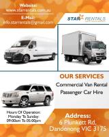 Star Rentals | Low Cost Van Hire Melbourne image 1